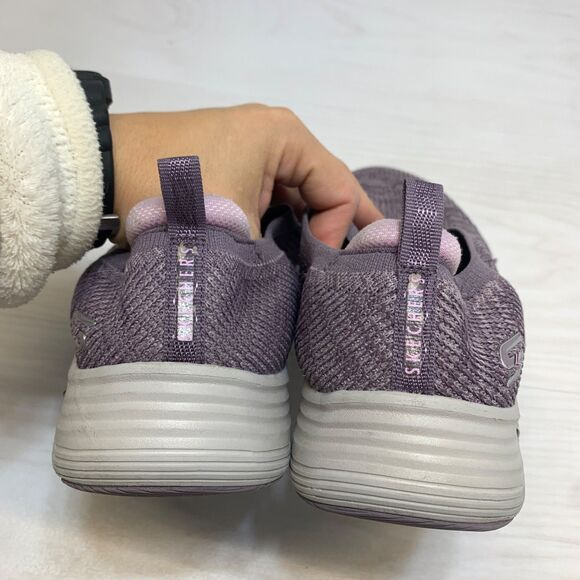 Skechers Women's Arch Fit Vista Inspiration Slip On Shoes Purple Size: 10 - Picture 4 of 10